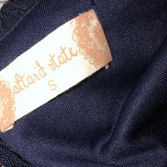 Altr’D State small navy blue cocktail lace dress - Picture 5 of 5